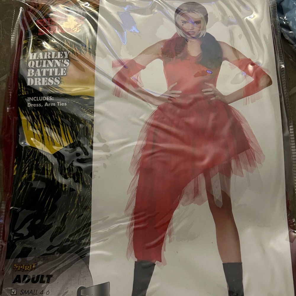 Spirit Red and Black Costume Dress